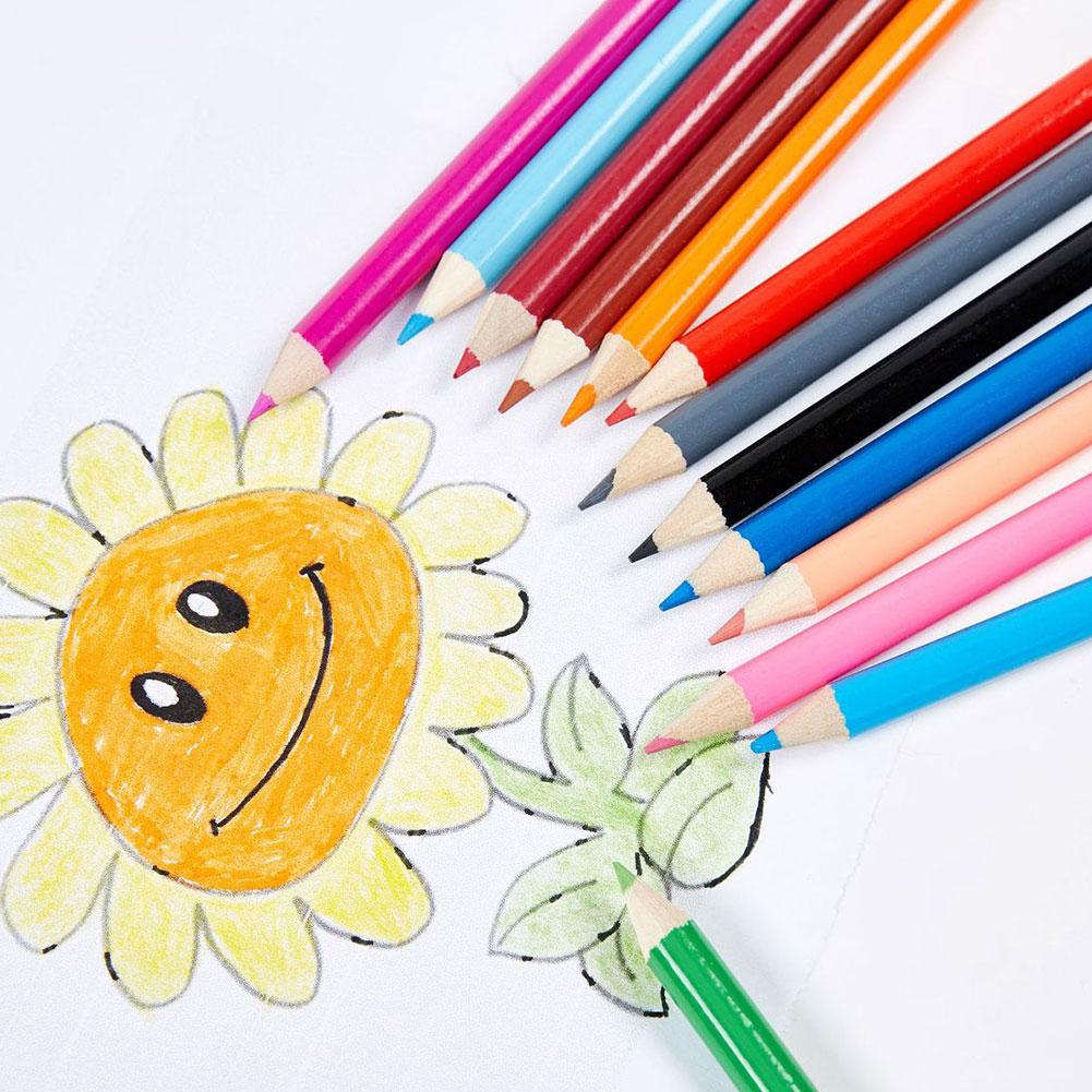 Conjunto de lápis de pintura e desenho infantil, 208 peças, material de papelaria e escritório, aquarela