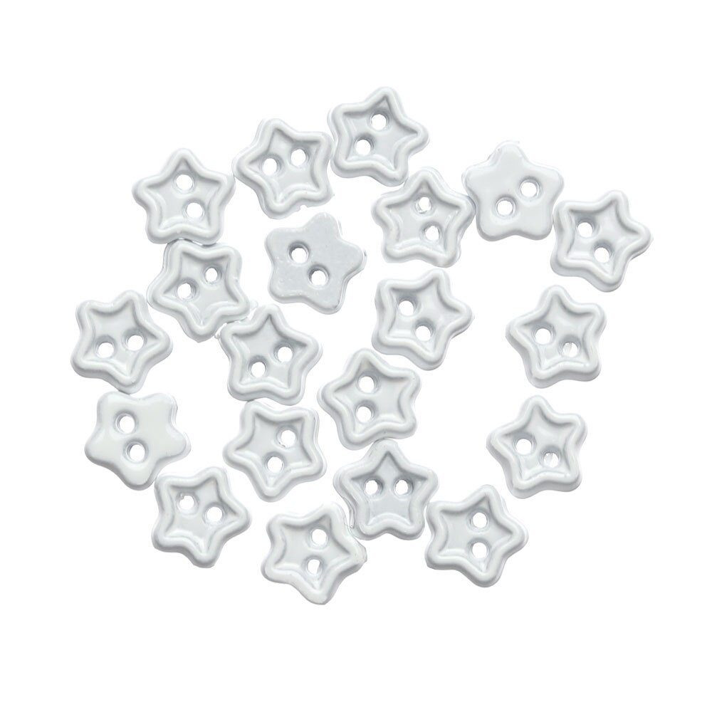 20 stk 4mm slikfarve håndlavet dukketøj spænder gør det selv dukketøj mini tegneserieknapper metalspænder til 1/6 dukketøj: 9