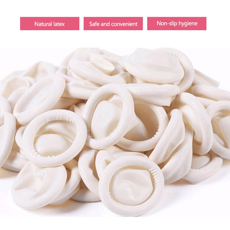 100pcs Finger Cots Nature Latex Portable Multifunction Disposable Fingertip Protective Rubber Gloves Non-toxic