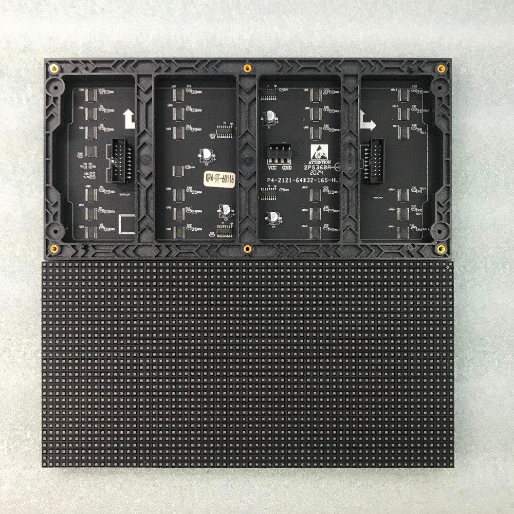 P4 Led Display Module Rgb Full Color 256*128Mmindoor 64*32 Pixel Video Wall Led Panel Module