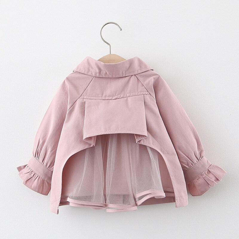 Kinderkleding Baby Meisje Jas Baby Jas Kinderen Lange Mouwen Jas Baby Vest In Lente En Herfst van 12M: Roze / 6m