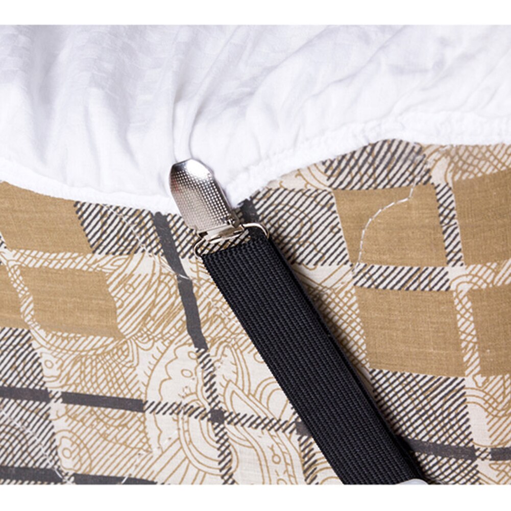 2 Stuks Verstelbare Laken Houder Matras Hoek Houder Fasteners Grijper Jarretel Cover Deken Grijpers Fixing Antislip Band