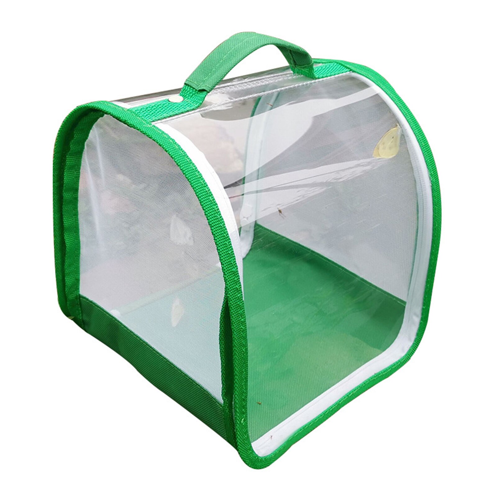 Insect and Butterfly Habitat Cage Observation Polyester Handle Plant Terrarium for Caterpillar Raising Kids