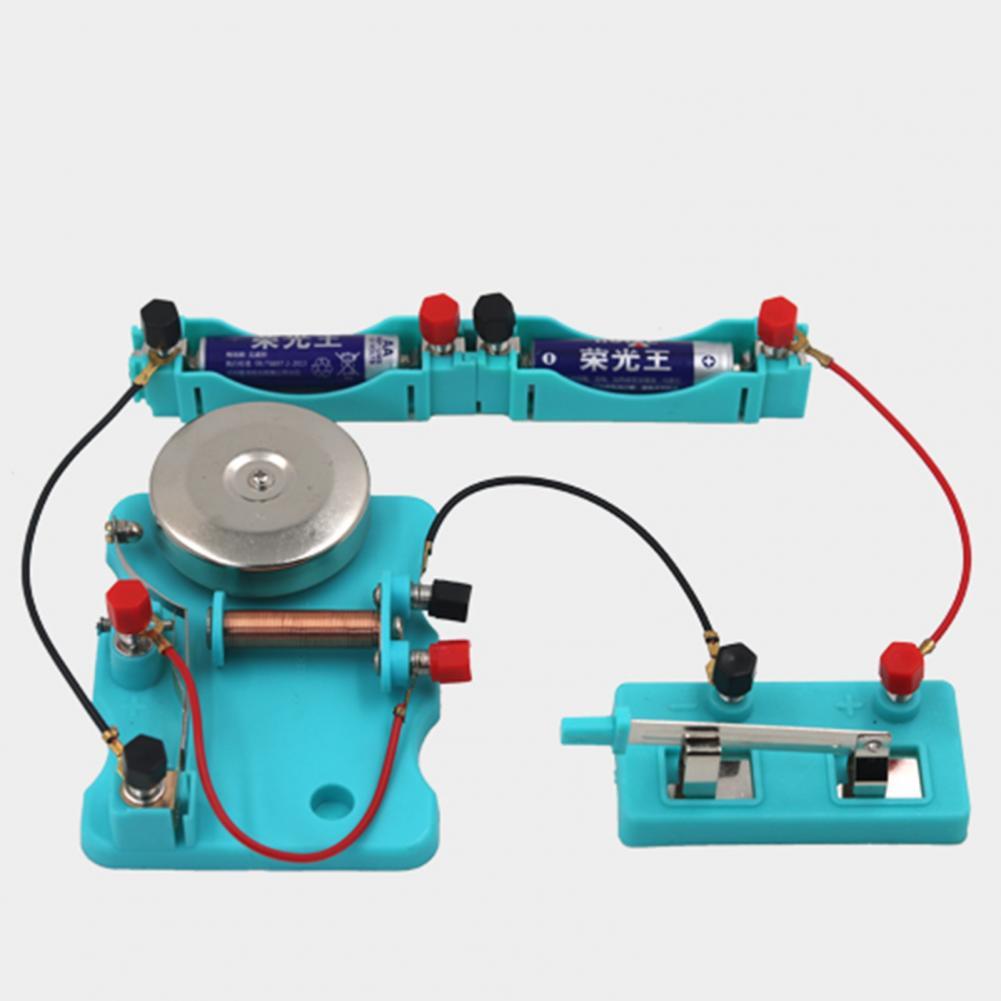 Physics Experiment Kit Basic Educational ABS Electricity Magnetism Learning Tool for Student