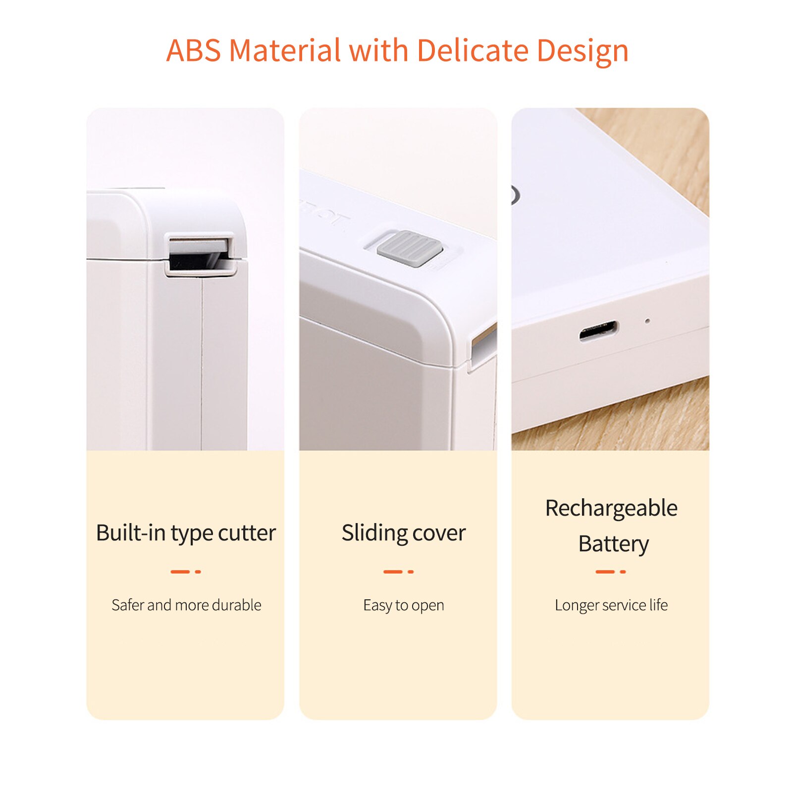 NIIMBOT D110 Label Printer Machine Mini Pocket Thermal Label Maker Printer All in One BT Connect Sticker Labeling Machine