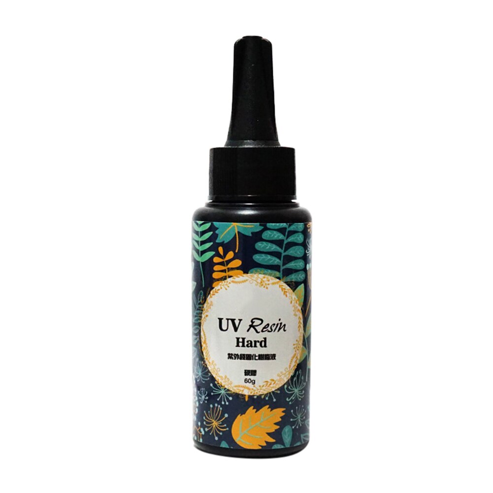UV Ultraviolet Hars Gel Curing sneldrogende niet-toxisch Transparant Zonlicht Geactiveerd Hard AIC88: 60g