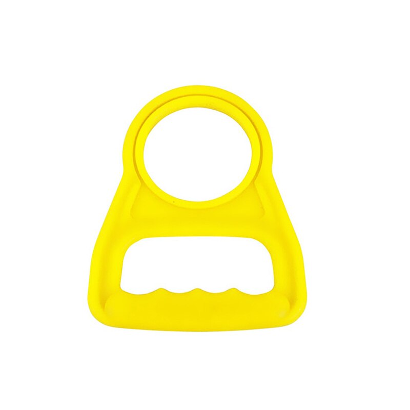 Cubo de plástico con mango para botella de agua, cubo grande grueso de elevación de agua con soporte antideslizante, 5 colores, 1 ud.: YELLOW