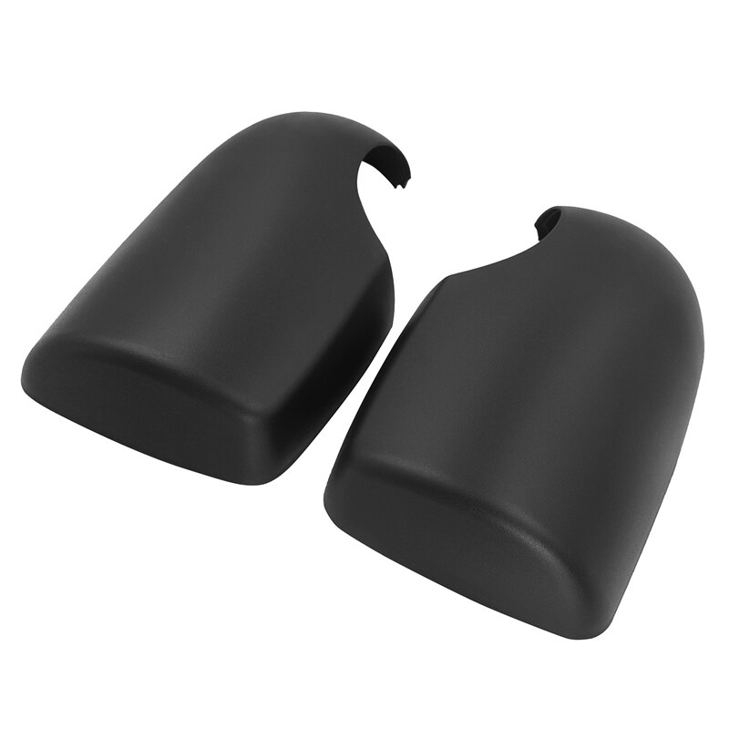 2x VAN WEZEL SPIEGELKAPPEN SCHWARZ passend für FORD FIESTA LINKS RECHTS