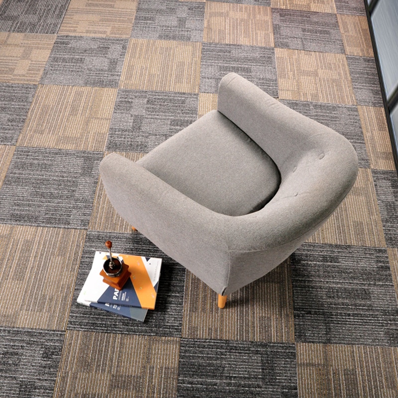 Useful High Density Adhesive Carpet Tiles Commercial Grade Heavy Flooring Office Cover Mat Fabric Office Home Room 50*50cm