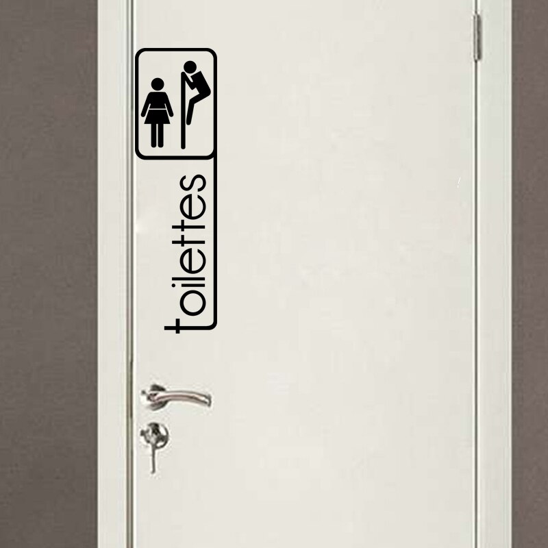 Kililaya-autocollants muraux Toilettes WC | Papier peint, Ici Ruine En Ruine Chef, Stickers muraux de déocration