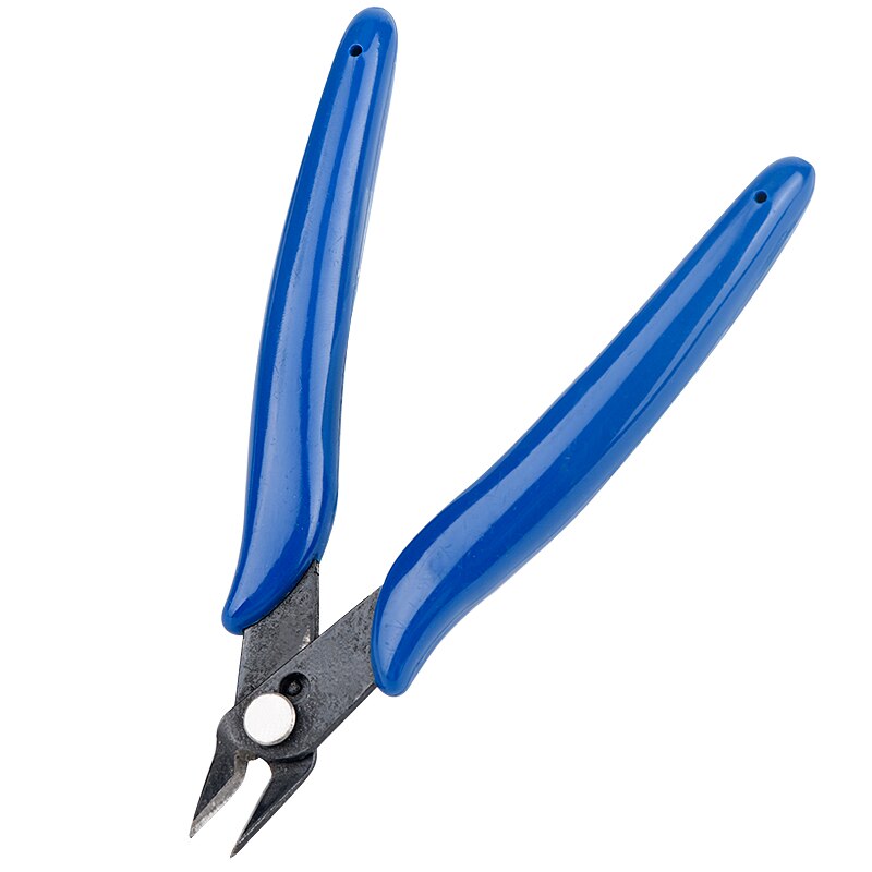 JCD Soldering Frame Wire Pliers Cutting Side Snips Flat Pliers Blue Non-slip Rubber Handle Multi Functional Welding Tools