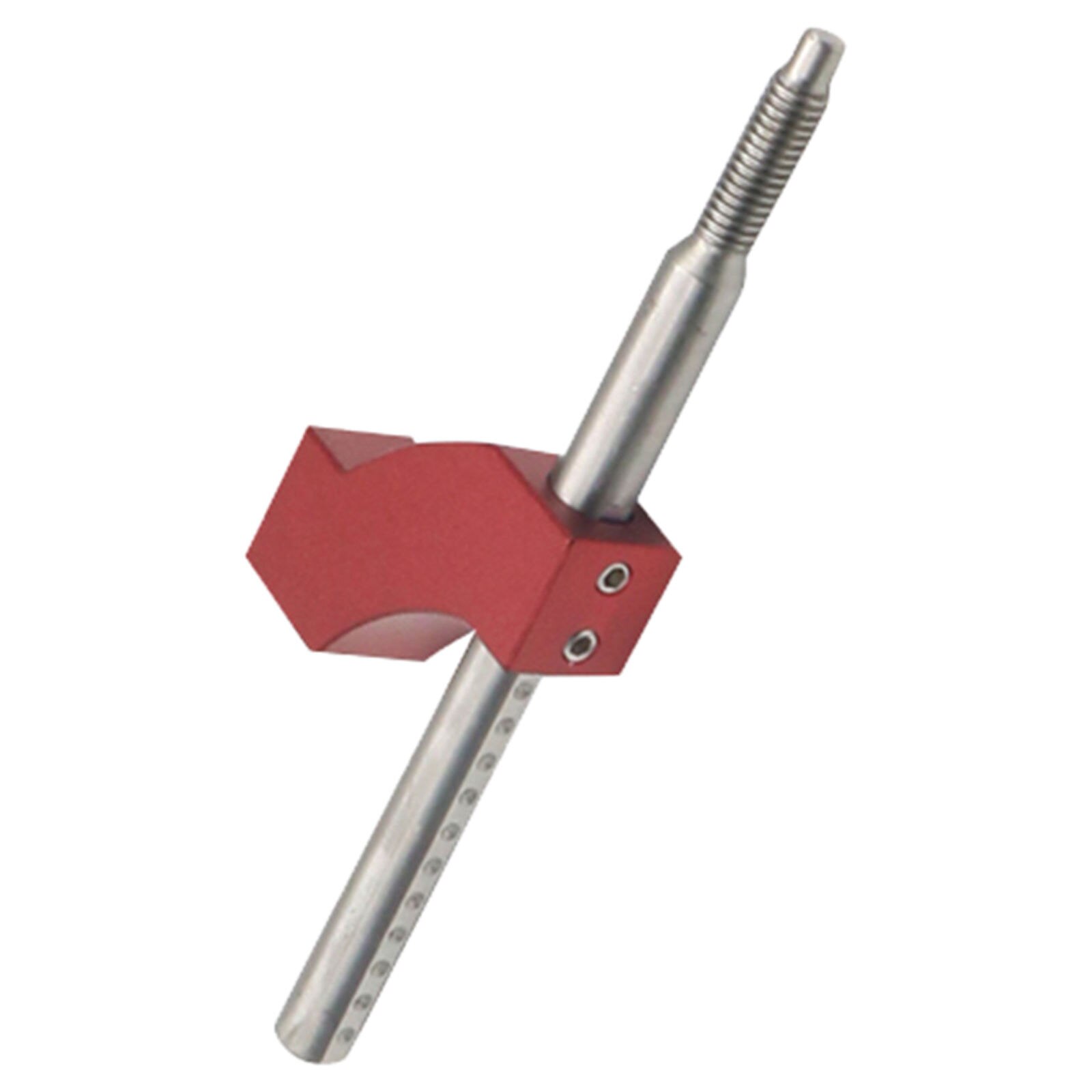 Knob Extension Shifter Stainless Steel Extender Kit Heightened Rod Adjustable Gear Extender for Honda: Red