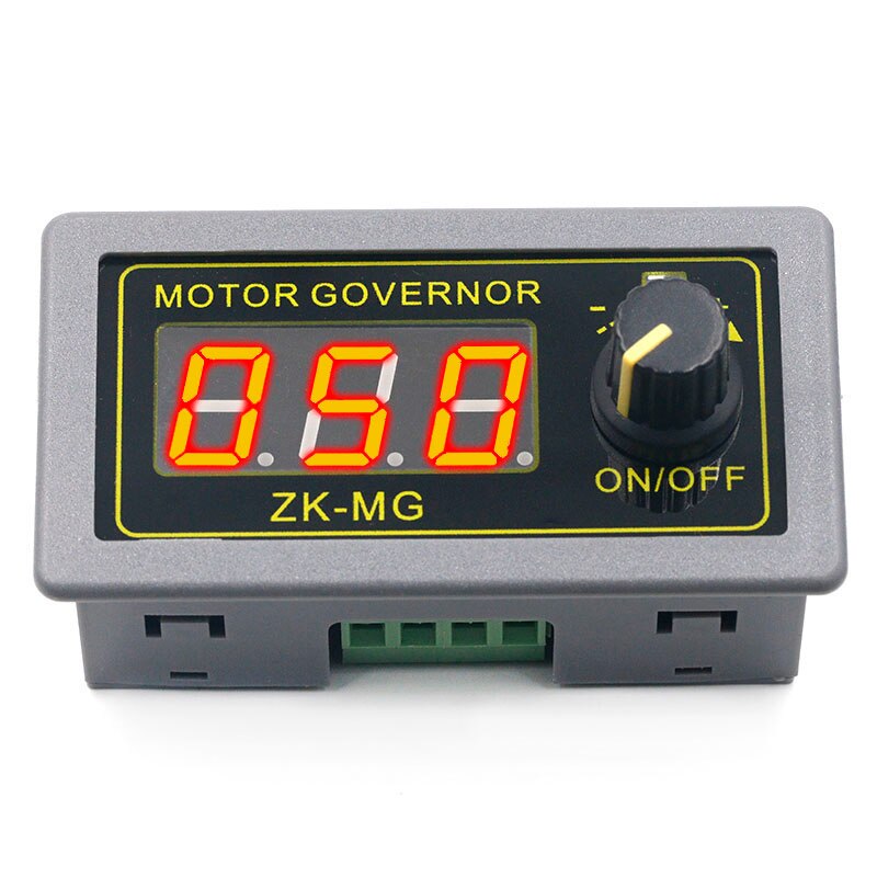DC 5-30V 12v 24v 5A DC Motor Controller PWM Adjustable Speed Digital display encoder duty ratio frequency MAX 15A ZK-MG