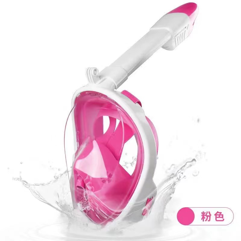 Water sports products snorkel full face mask: plum / S/M