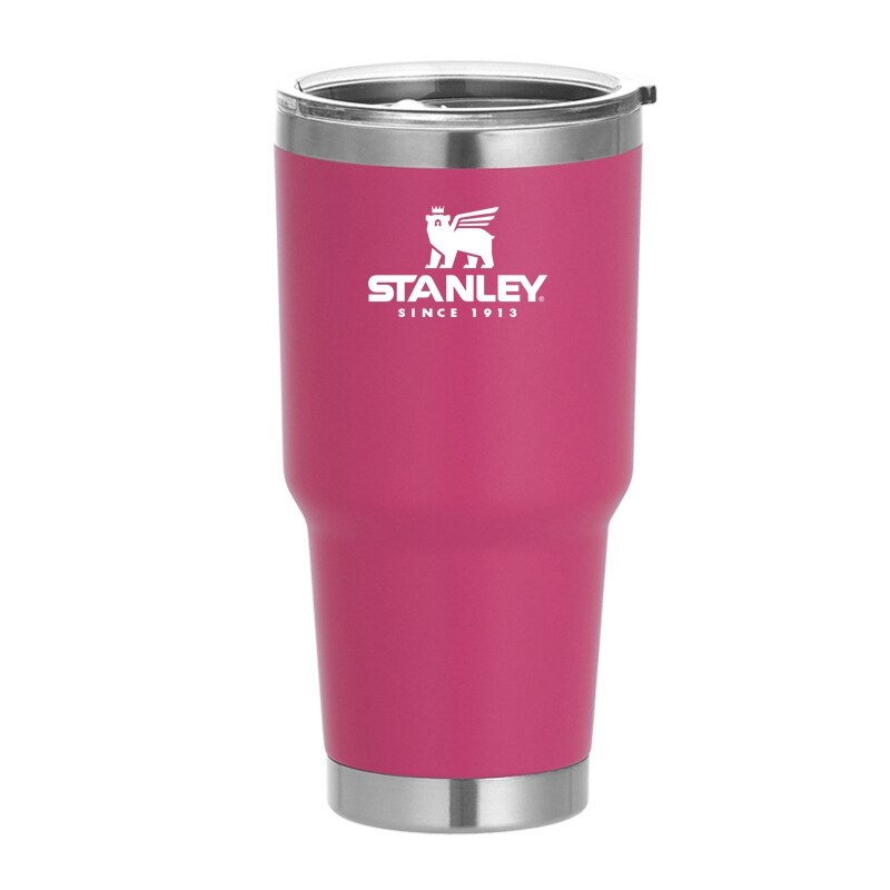 30oz copos de aço inoxidável copo stanley termos parede dupla vácuo copo manter vasos frios viagem copo garrafa água garrafa térmica: B15