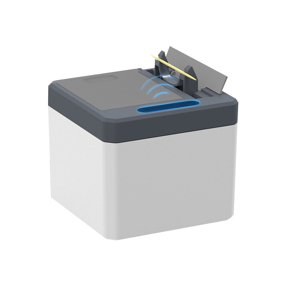 Portable Intelligent Automatic Sensor Toothpick Dispenser Storage Box Hotel Family Gadget Automatic Sensor Dispenser Storage Box: Deep Blue