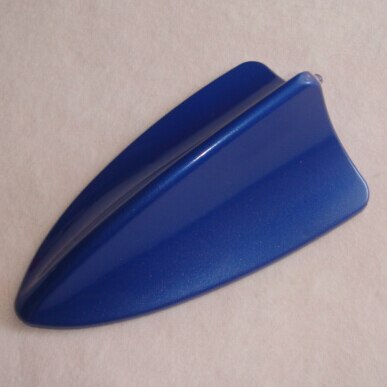 Antena tipo aleta de tiburón de coche, pegatina de decoración automática para techo de BMW, todas las series 1, 2, 3, 4, 5, 6, 7 X E, Serie F, E46, E90, X1, X3: Azul