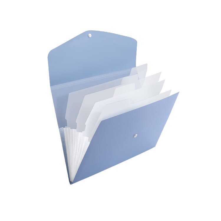 13 Grids Handheld File Folder Organ Box Bag Multi-function Organizer Storage Holder Office Document A4 Paper Folder