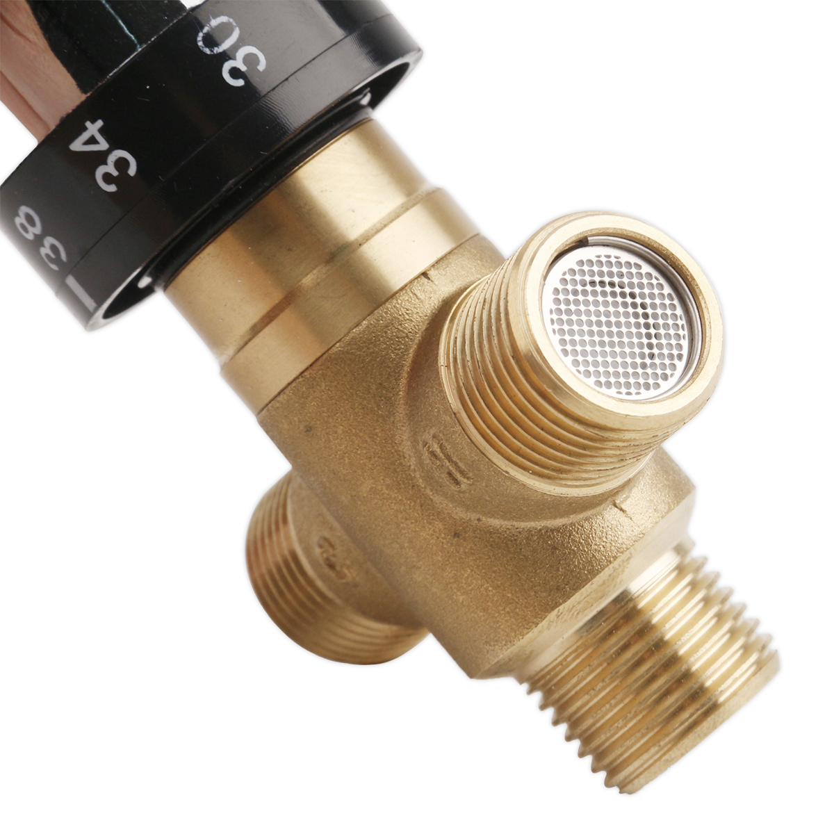 G1/2"(DN15) Family Improvement of Valve Brass Temperature Control Static Valve of Static Mixer Control Thermostatic Valve Home I