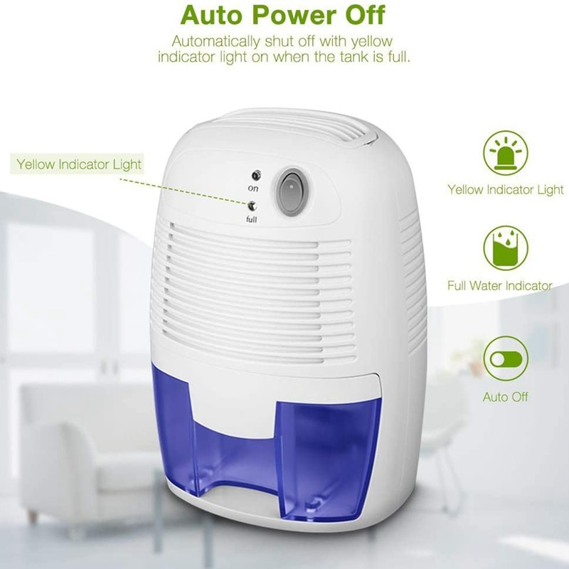 Mini Luftentfeuchter USB Tragbare Luft Trockner Elektrische Kühlung mit 500ML Wasser Panzer für Zuhause Schlafzimmer Küche Büro Auto: Ursprünglich Titel