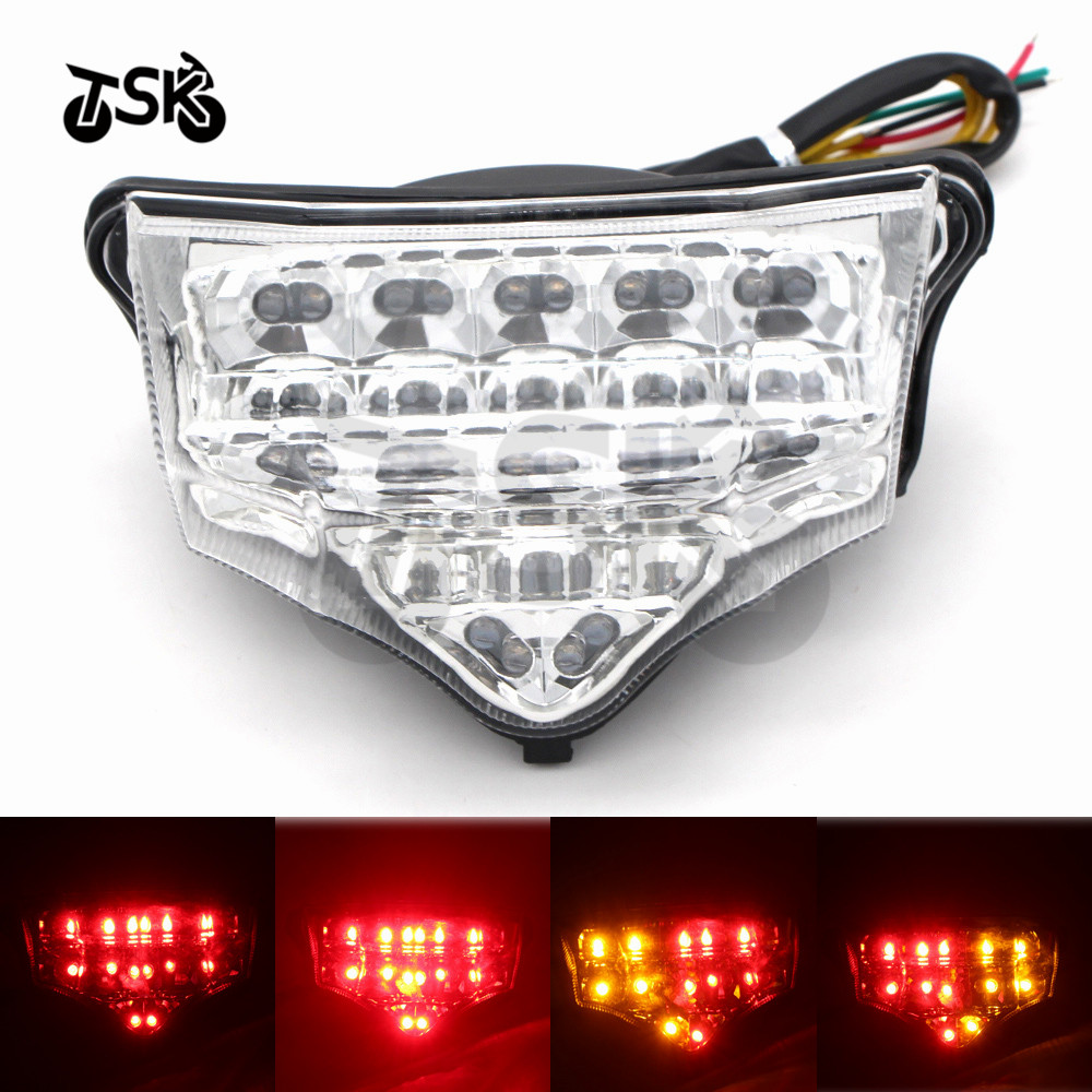 Clignotant LED intégré pour moto pour YAMAHA FZ6, accessoires, accessoires, FAZER 2004, 2005, 2006, 2007 et