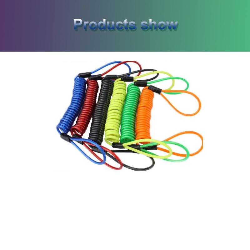 Disc Lock Erinnerungskabel - Sicherheitskabel Für Motorrad Roller Fahrrad