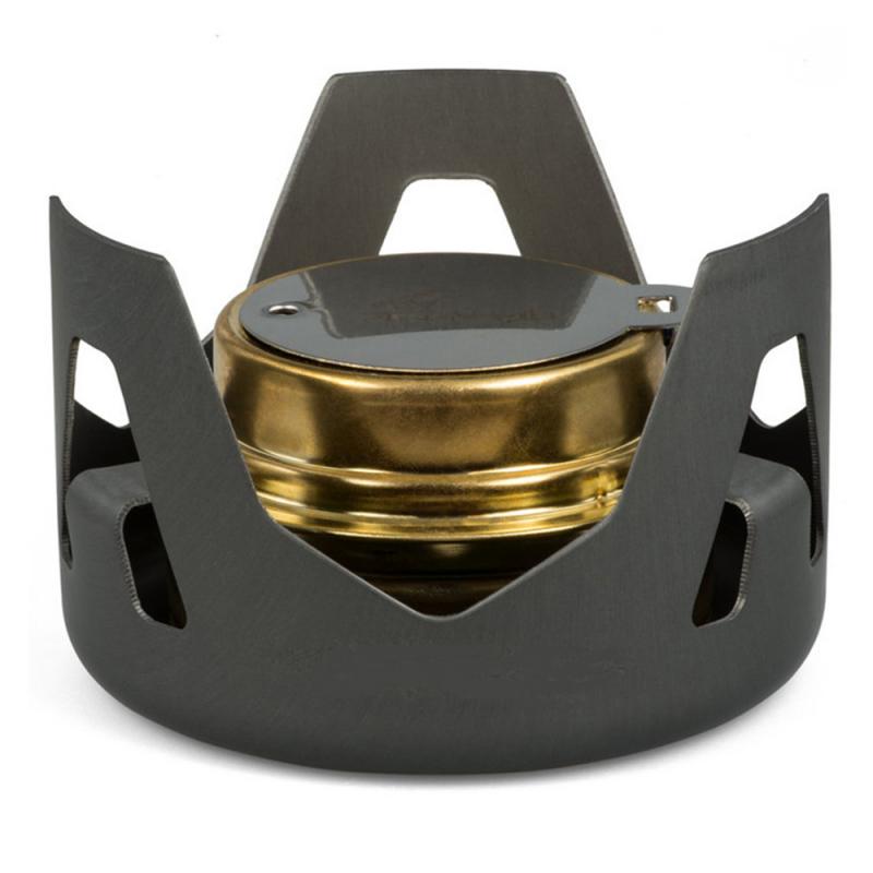 Ultra-light camping stove Spirit Combustor Alcohol Stove Picnic Stove Camping Furnace Camping Portable Folding Picnic BBQ Hiking: 4