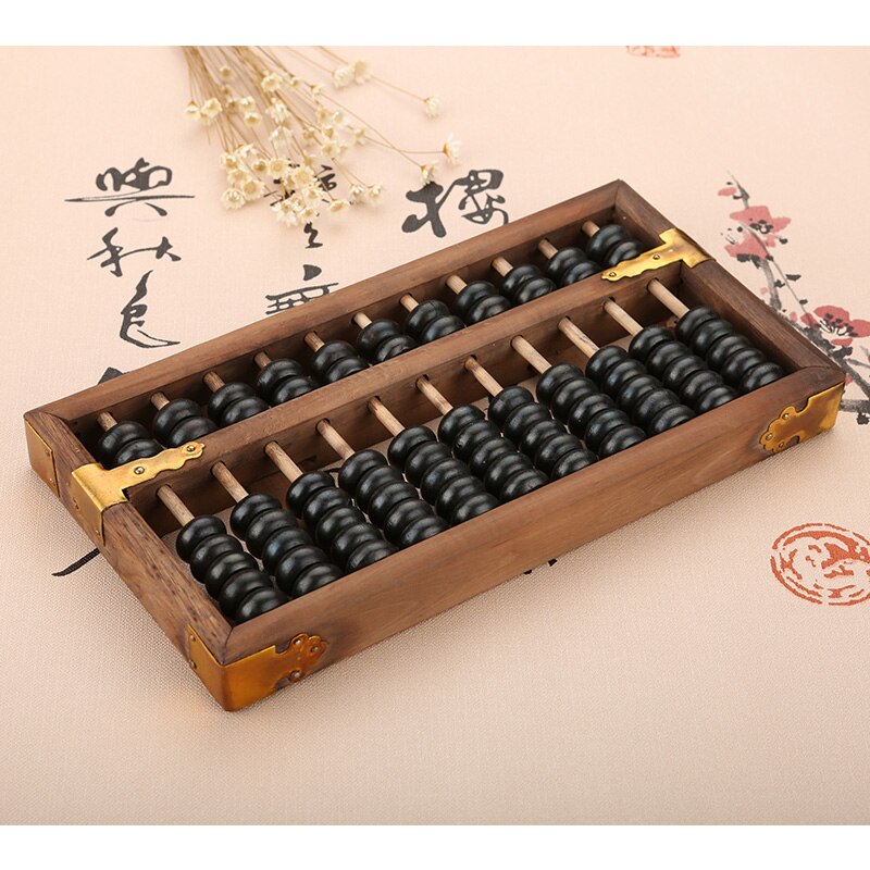 11 COLUMN old Chinese abacus sorban for students,teacher ,accountant X6