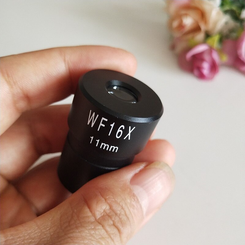 WF10x Biological Microscope Optical Ramsden Eyepiece Lens for Student Educational Biological Microscope 23.2mm Mounting Size