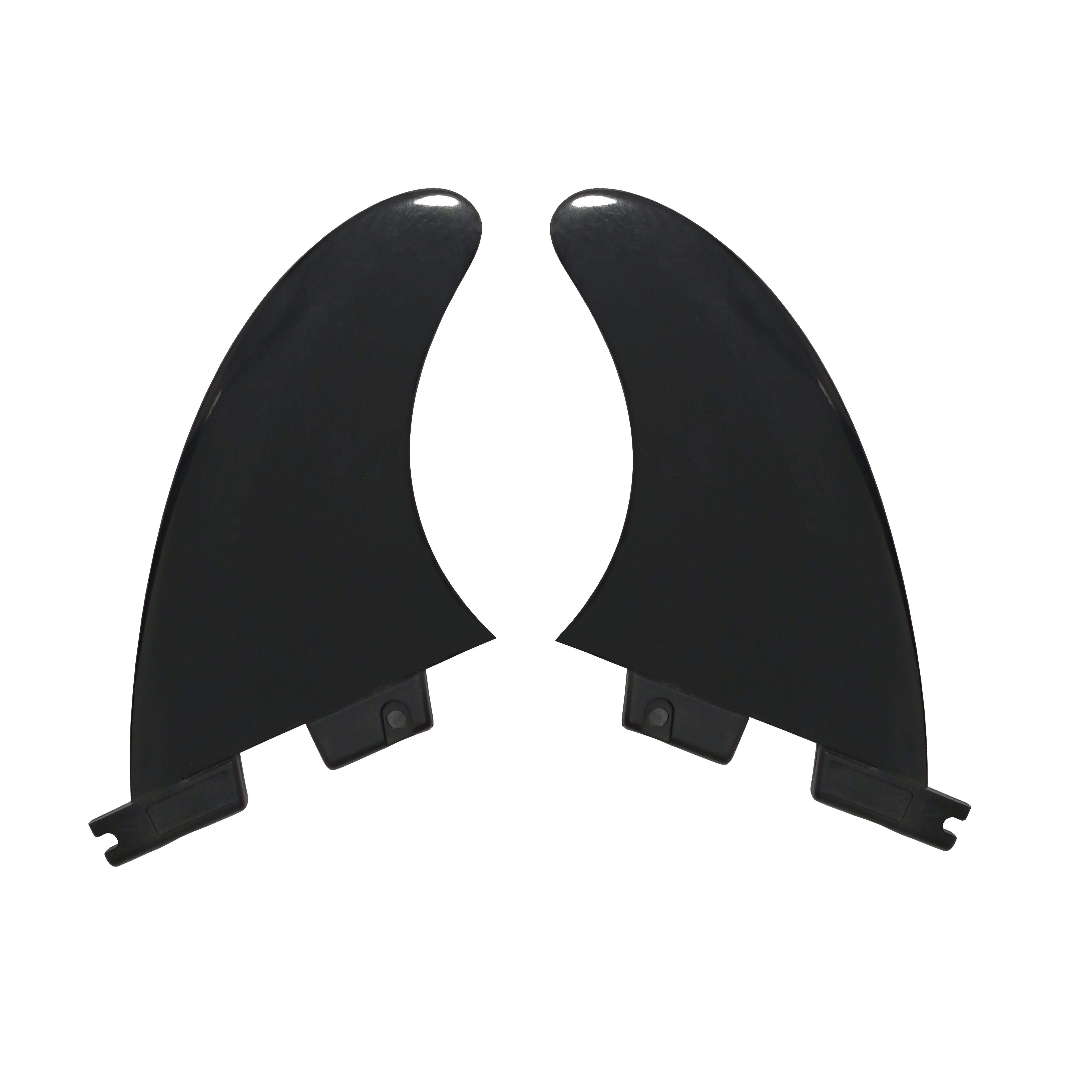 2 Fin/set FCS II Fin Surf Fins Surfboard Fin Surfing Medium Size GL FCS 2 Fin Black