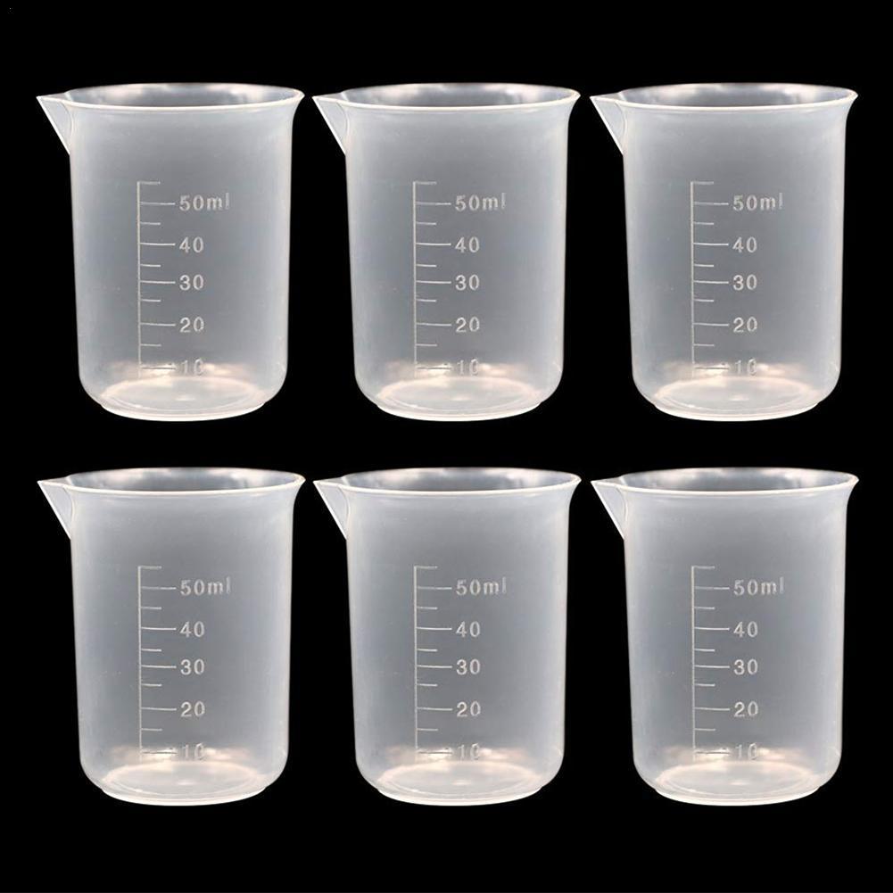 Vaso medidor de plástico transparente para cocina, herramienta de cocina para hornear, vaso de medición para el hogar