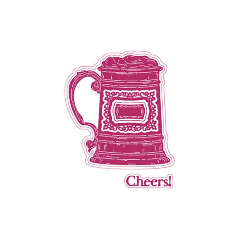 Flower Leaves Stars Trophy Letters Wine Glass Metal Cutting Dies Scrapbook Diary Decoration Embossing Template DIY Card: Y1382-Dies