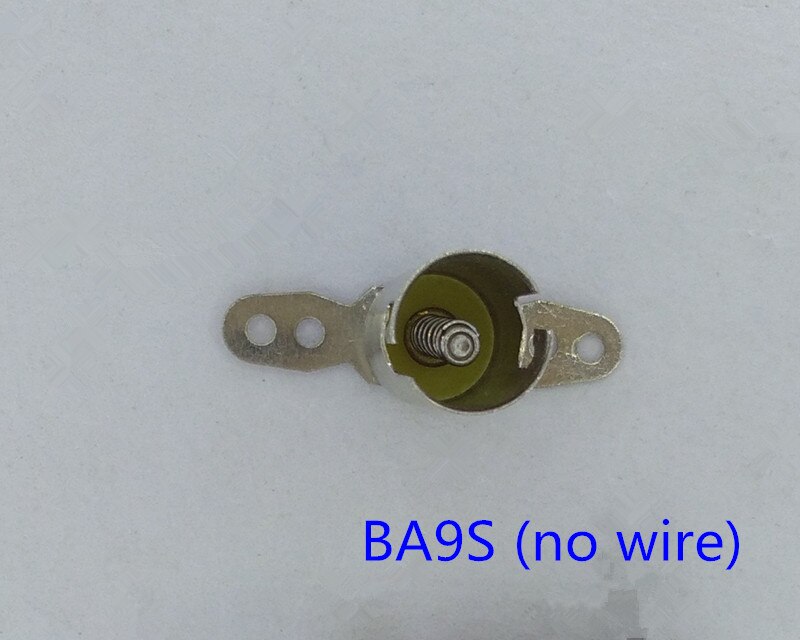 10 stks/partij base BA9S lamphouder machine tool instrument meter Marine Instructies lamp Lamphouder Gesp socket BA9S Lampholder
