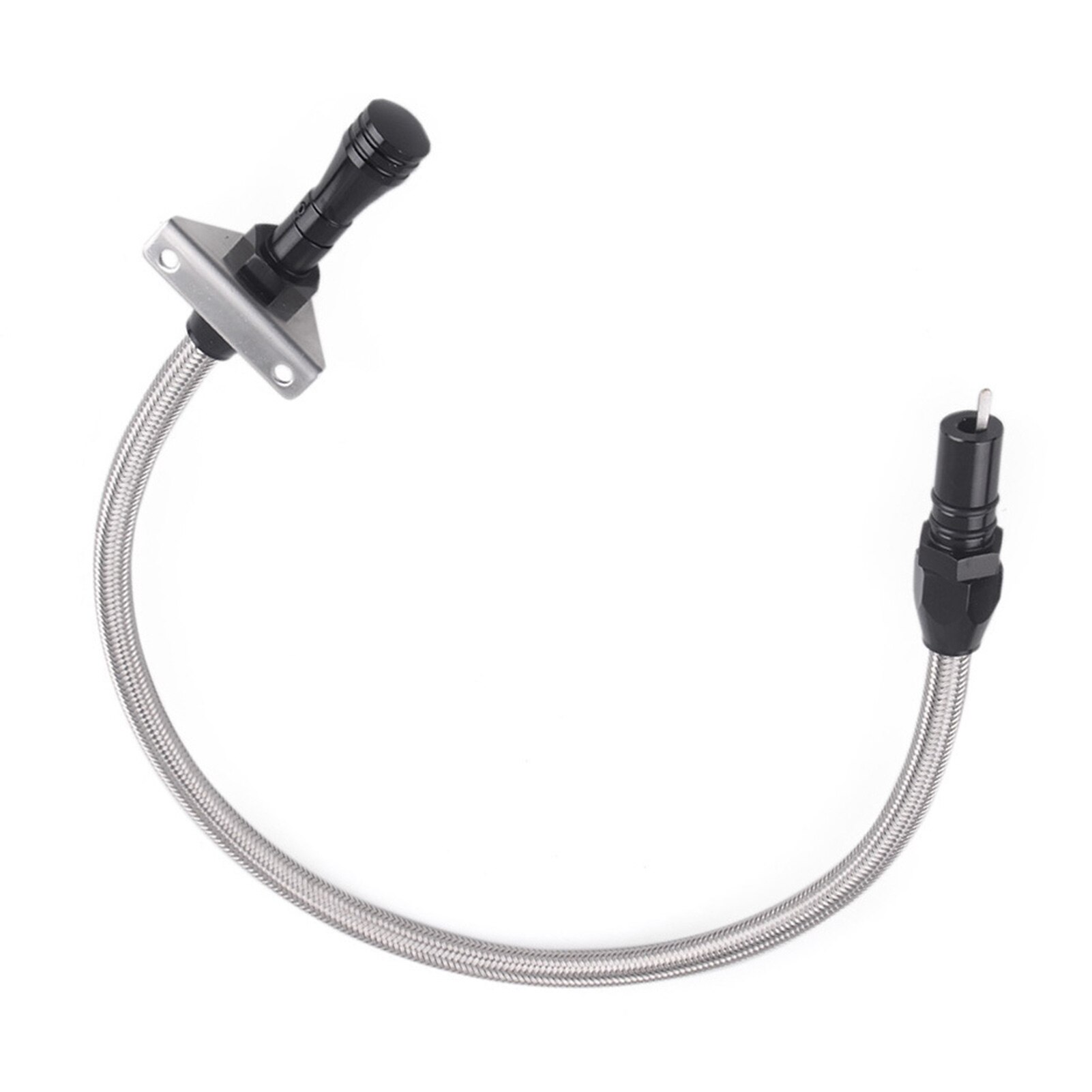 530mm Flexible Car Modified Transmission Dipstick Stainless Steel for GM Chevy TH-350 turbo transmission Auto Drivetrain System