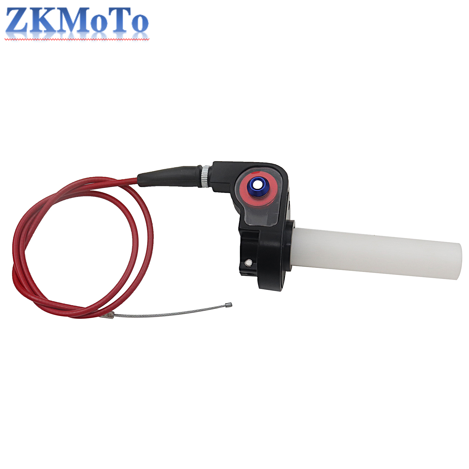 Manillar de motocicleta de 22mm, empuñaduras de acelerador de Gas de giro rápido, Kit de giro para Honda, Yamaha, Kawasaki, Suzuki, KTM, ATV: Caqui
