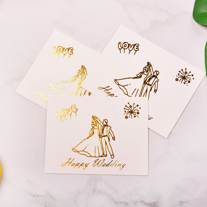 40Pcs/lot Mini stamping words Greeting card Decora... – Vicedeal