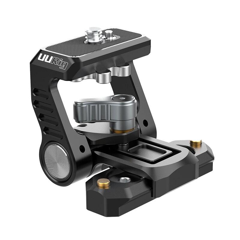 UURig R058 ARRI Locating Monitor Bracket Mount NATO Monitor Mount With 1/4 Screw Universal Adjustable DSLR Monitor Adapter: Default Title