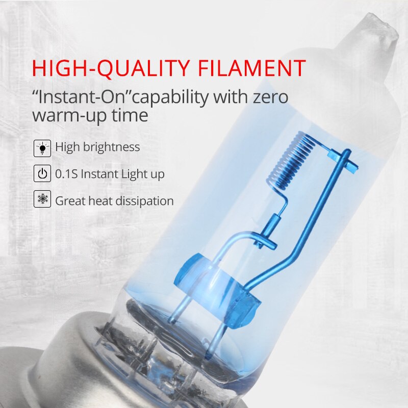 H11 Headlight Bulb H11 Halogen Headlight Bulbs - 55W, 5000K