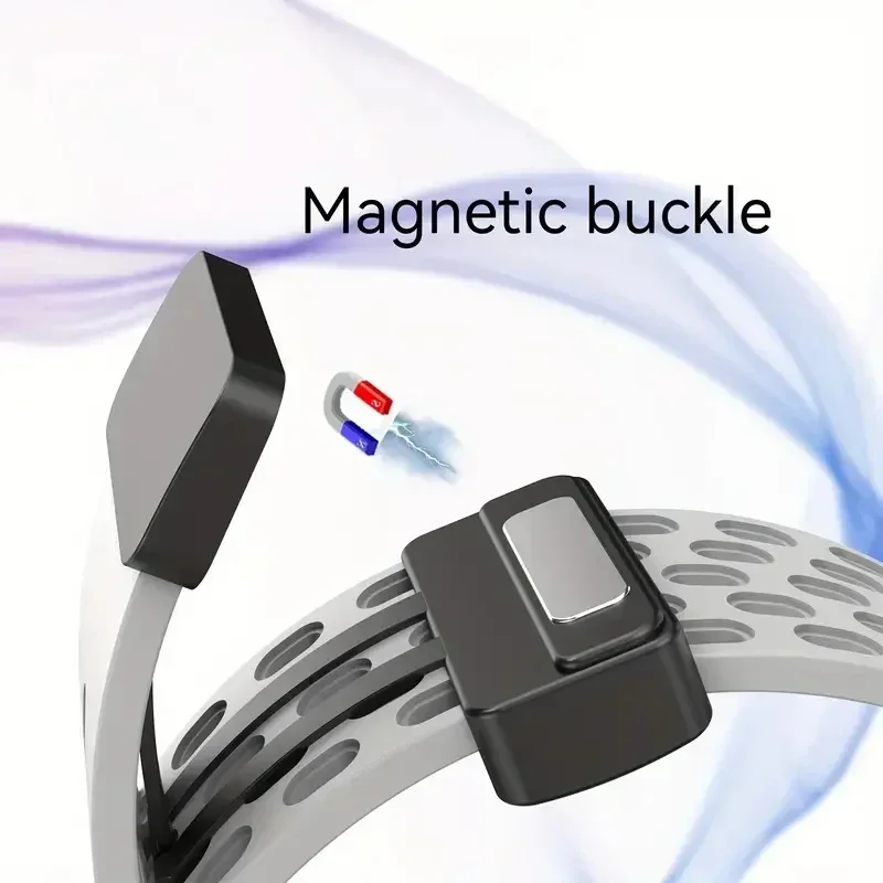 Bracelet magnétique pour Apple watch ultra 2, 49mm 44mm 45mm 40mm 41mm 42 38 45mm, Bracelet en Silicone iWatch série 9 7 8 se 6 5 3