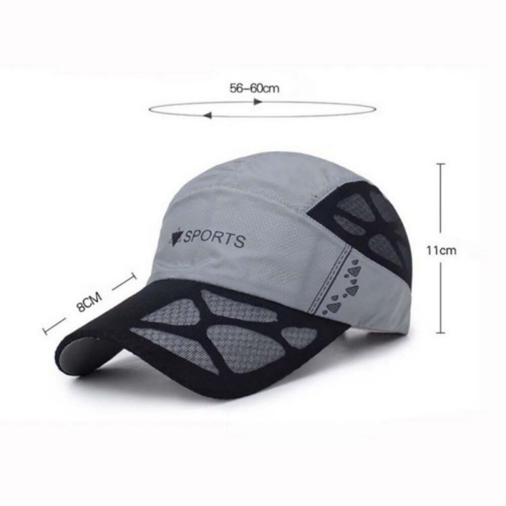 Mode Sport Snel Droog Netto Caps Lente En Zomer Hoed Zonnescherm Ademend Baseball Golf Cap Casual Mannen En Vrouwen Rijden hoed