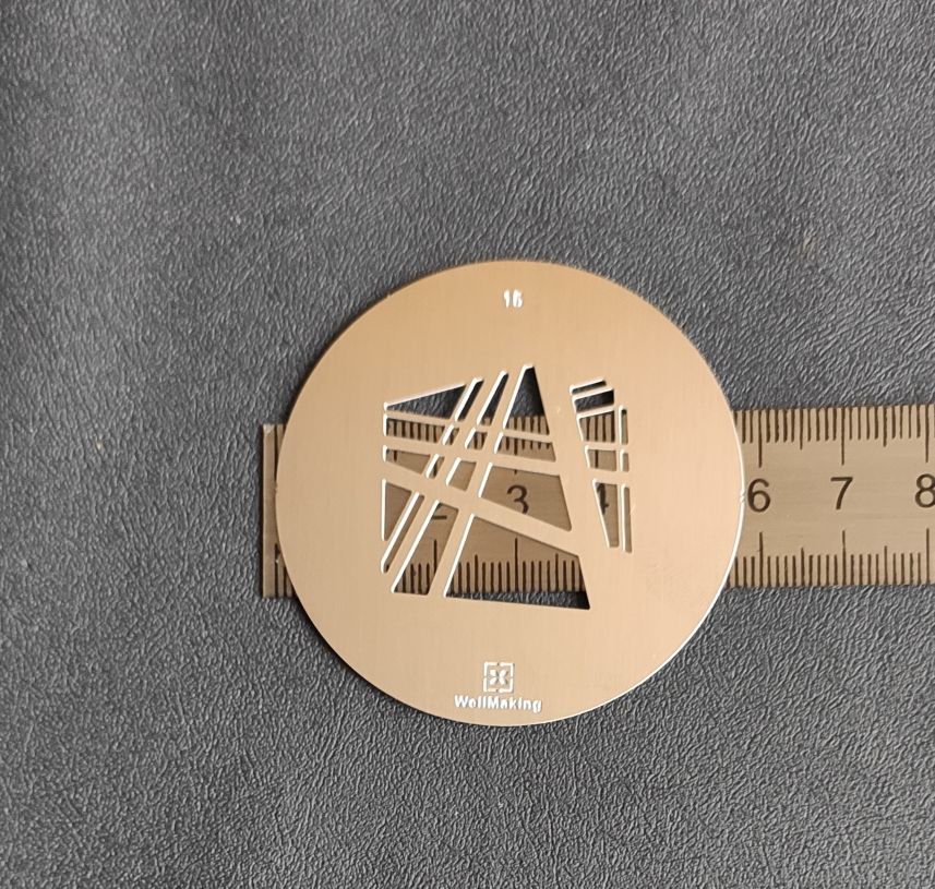 4 PCS 58mm GOBO Up to 90 Patterns Focalize Conical Snoots Projection Film Graphic Insert Background Light Effect Hollowed Card