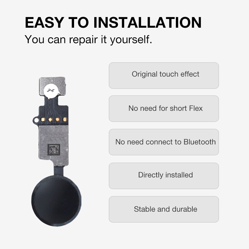 Updated End Edition Universal Return Key For IPhone 7 8 7 Plus 8 Plus Home Button Flex Cable 3rd Generation