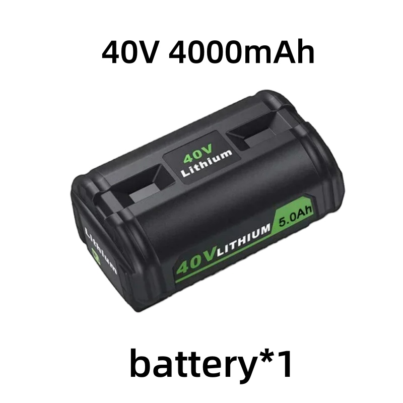 til ryobi 36v-40v li-ion batterilader, kompatible  op4030 op4040 op4050 op400 batterier til trådløse elektroverktøy: Lilla