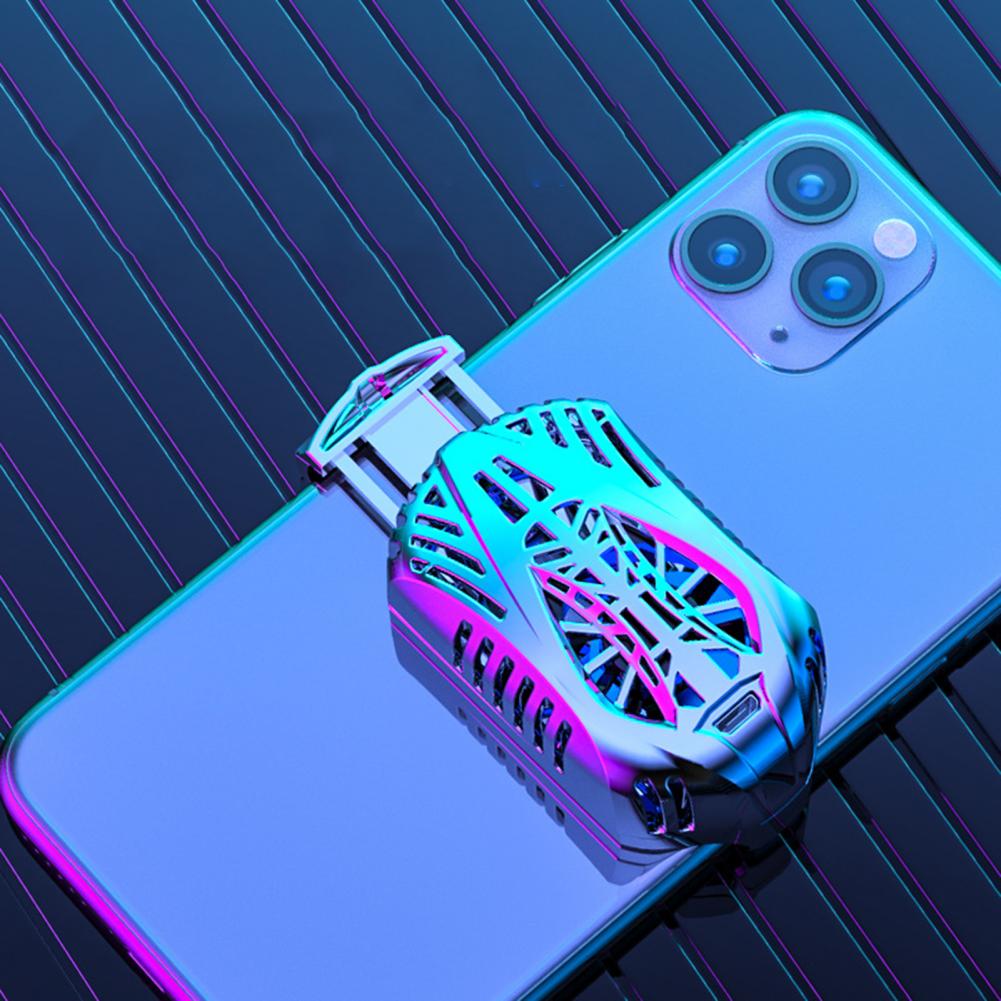 Rapid cooling Mobile Phone Radiator Gaming Universal Phone Cooler Adjustable Portable Fan Holder For iPhone Samsung Huawei