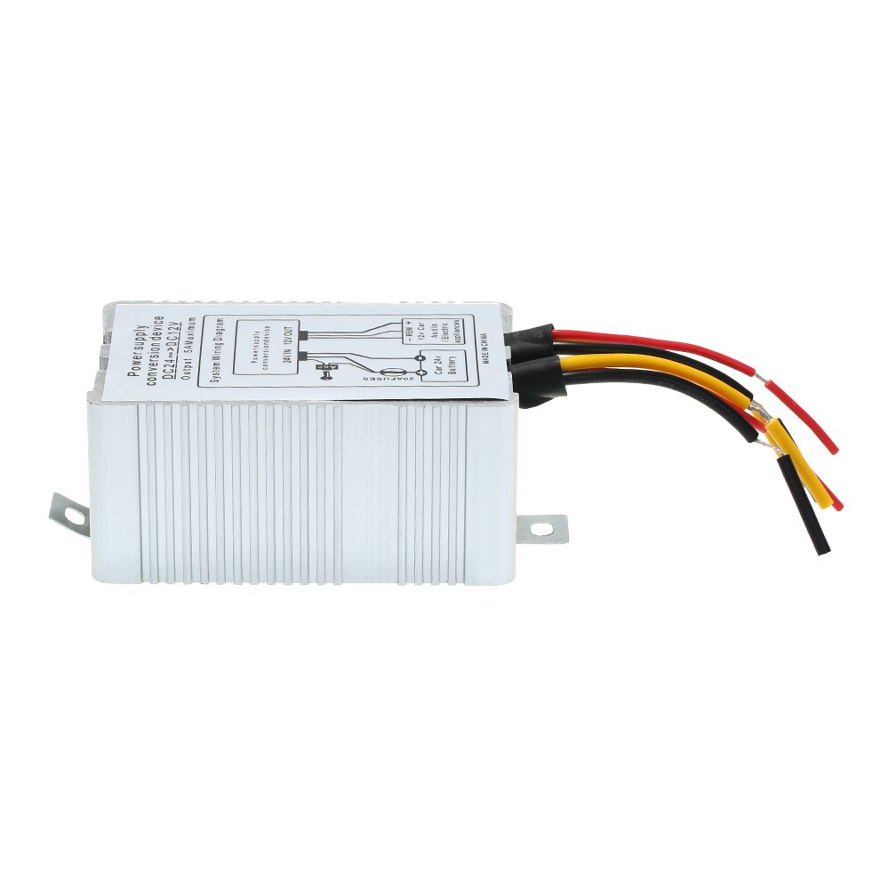 30a power inverter 24v to 12v dc-dc bil strømforsyning inverter converter konvertering enhed