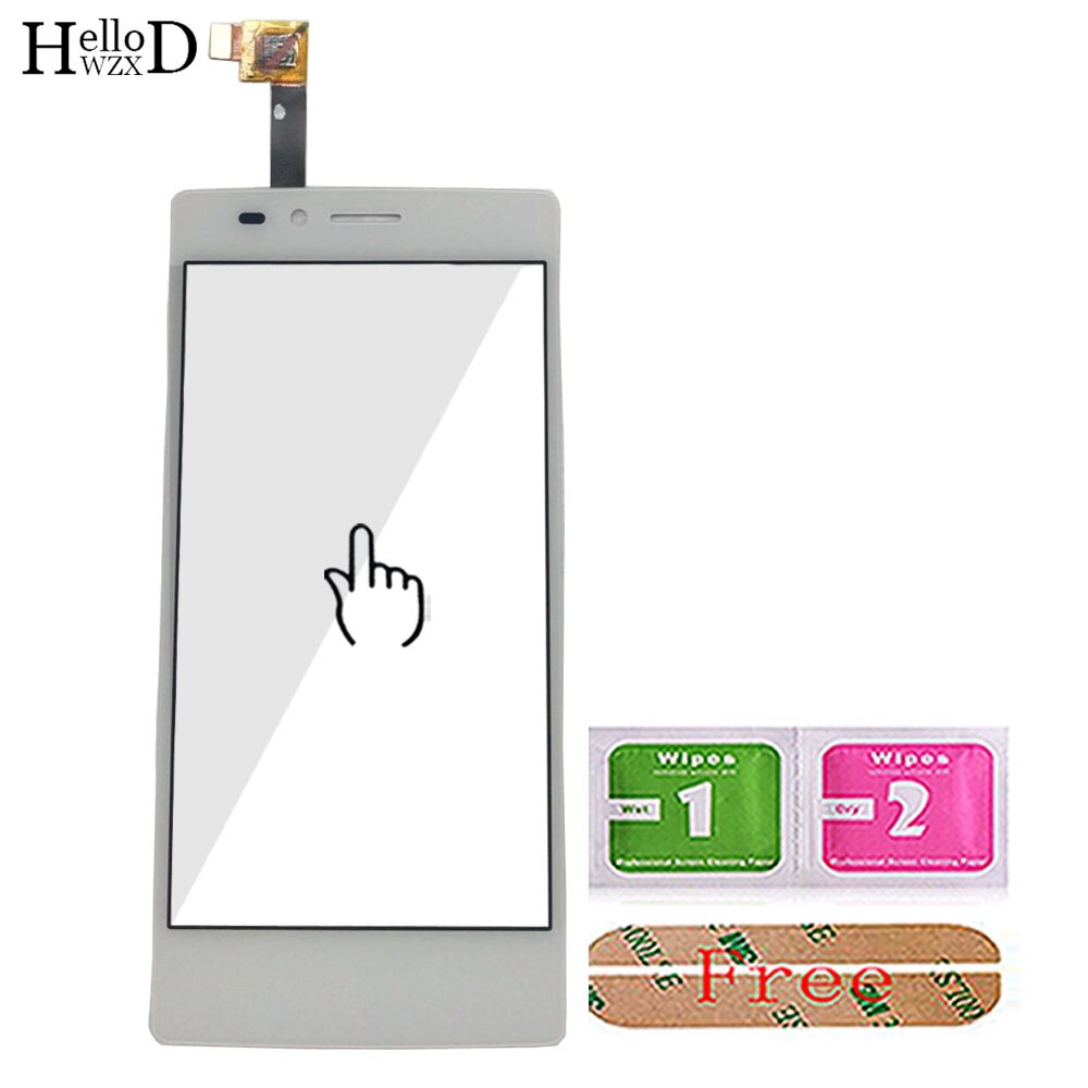 Touch Screen Digitizer Panel Voor Thl T12 Touch Screen Digtizer Lens Sensor Touchscreen Reparatie Gereedschap Lijm: White No Tools