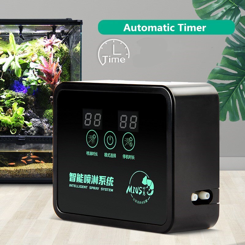 Intelligent Automatic Use Drip Irrigation System Set Electronic Timer LCD Screen Sprinkler Controller Terrarium Spraying Device