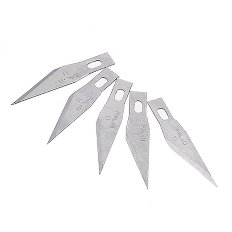 6 Blades Scalpel Blade Cutter Metal Wood Carving Hobby Cutter Engraving Craft Tools DIY Cutting Stationery Tool Utility Knife