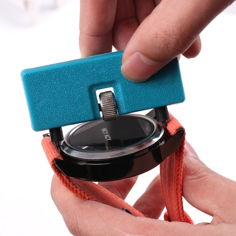 Uhrmacher Uhr Werkzeuge Uhr Zurück fallen Öffner Schrauben-schlüssel Abdeckung Entferner Batterie Ändern Uhr Reparatur Werkzeug Bausatz Uhrmacher Werkzeug