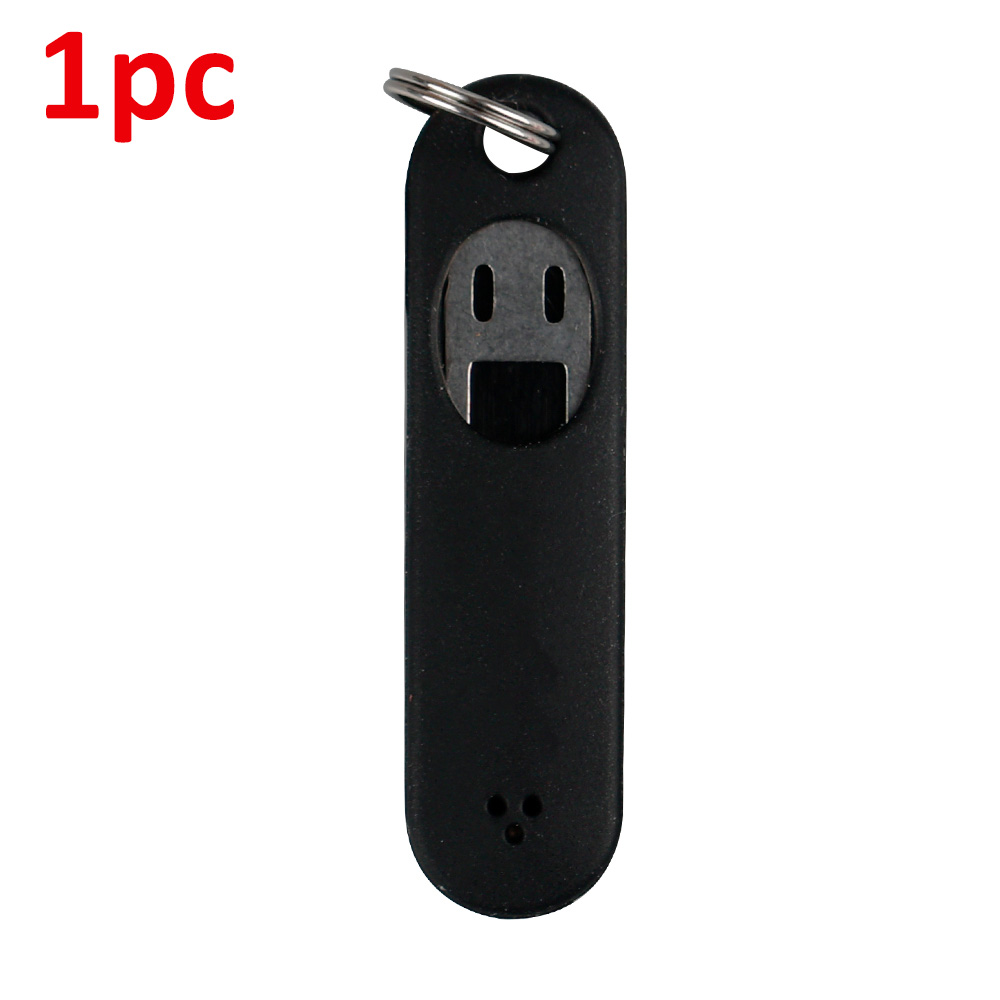 5 stks Anti-verloren Sim-kaart Eject Pin Naald met Opbergdoos Universele Mobiele Telefoon Stalen Ejector Pin Sim-kaart Lade Opener Sleutelhanger: Zilver